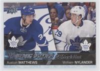 Young Guns Checklist - Auston Matthews, William Nylander