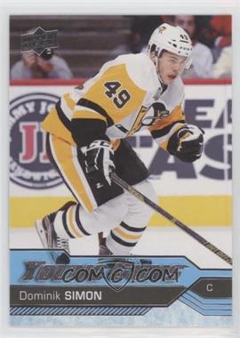 2016-17 Upper Deck - [Base] #469 - Young Guns - Dominik Simon