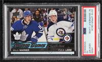 Young Guns Checklist - Mitch Marner, Patrik Laine [PSA 10 GEM MT]