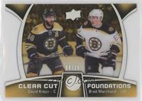 David Krejci, Brad Marchand #/25