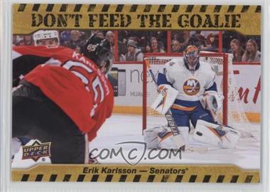 2016-17 Upper Deck - Don't Feed the Goalie #DFG-EK - Erik Karlsson