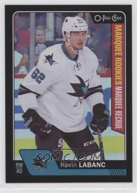 2016-17 Upper Deck - O-Pee-Chee Update - Black Rainbow Foil #693 - Marquee Rookies - Kevin Labanc /100