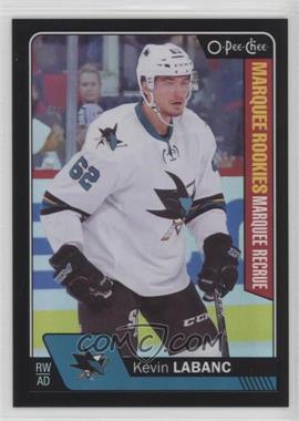 2016-17 Upper Deck - O-Pee-Chee Update - Black Rainbow Foil #693 - Marquee Rookies - Kevin Labanc /100