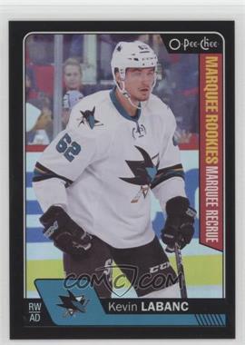 2016-17 Upper Deck - O-Pee-Chee Update - Black Rainbow Foil #693 - Marquee Rookies - Kevin Labanc /100