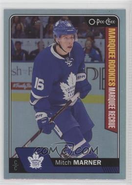 2016-17 Upper Deck - O-Pee-Chee Update - Rainbow Foil #672 - Marquee Rookies - Mitch Marner