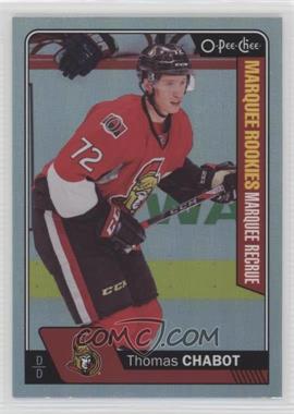 2016-17 Upper Deck - O-Pee-Chee Update - Rainbow Foil #683 - Marquee Rookies - Thomas Chabot