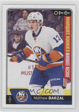 2016-17 Upper Deck - O-Pee-Chee Update #689 - Marquee Rookies - Mathew Barzal