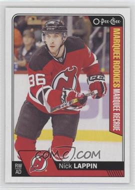 2016-17 Upper Deck - O-Pee-Chee Update #710 - Marquee Rookies - Nick Lappin