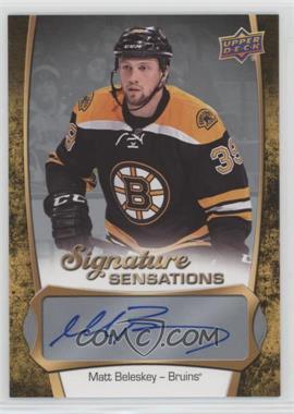 2016-17 Upper Deck - Signature Sensations #SS-MB - Matt Beleskey