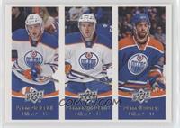 Leon Draisaitl, Connor McDavid, Darnell Nurse