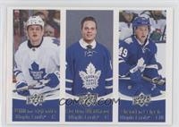 Brendan Leipsic, Auston Matthews, William Nylander