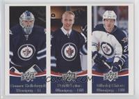 Nikolaj Ehlers, Patrik Laine, Connor Hellebuyck