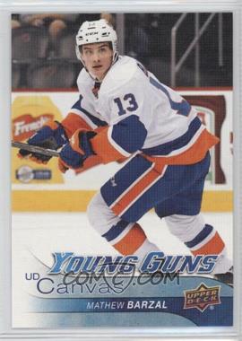 2016-17 Upper Deck - UD Canvas #C107 - Young Guns - Mathew Barzal