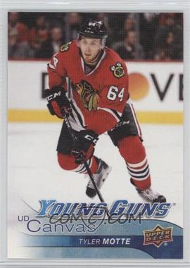 2016-17 Upper Deck - UD Canvas #C115 - Young Guns - Tyler Motte