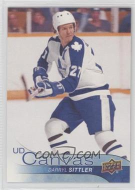 2016-17 Upper Deck - UD Canvas #C252 - Retired Stars - Darryl Sittler