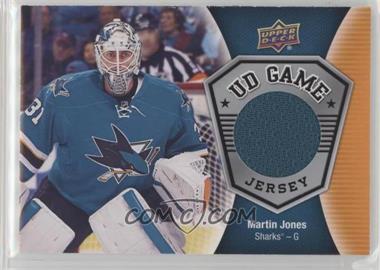 2016-17 Upper Deck - UD Game Jersey #GJ-MJ - Martin Jones