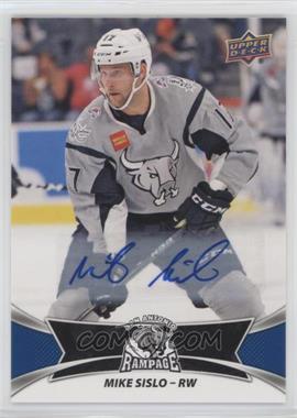 2016-17 Upper Deck AHL - Autographs #64 - Mike Sislo