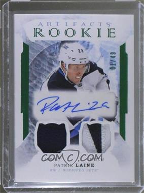 2016-17 Upper Deck Artifacts - Roman Numeral Rookies Redemptions - Emerald Relic Autographs #II - Patrik Laine /49