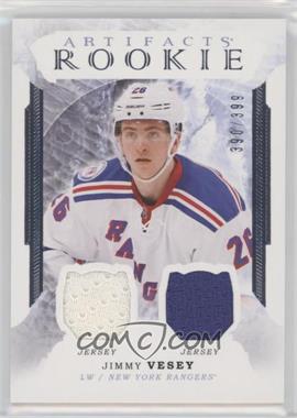 2016-17 Upper Deck Artifacts - Roman Numeral Rookies Redemptions - Silver Relics #IV - Jimmy Vesey /399
