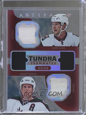 2016-17 Upper Deck Artifacts - Tundra Teammates Duo Relics - Silver Foil #T2-COY - Shane Doan, Jeremy Roenick /5