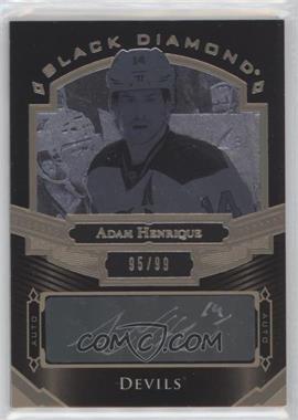 2016-17 Upper Deck Black Diamond - [Base] - Pure Black Signatures #BDB-AH - Adam Henrique /99