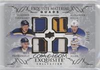 Vladimir Tarasenko, Alexander Steen, Alex Pietrangelo, Jake Allen #/25