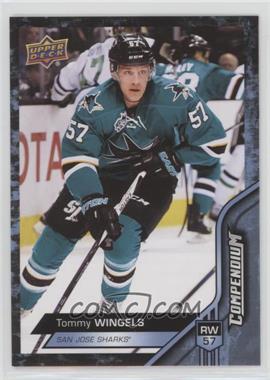 2016-17 Upper Deck Compendium - [Base] - Blue #218 - Tommy Wingels