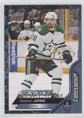 2016-17 Upper Deck Compendium - [Base] - Blue #587 - Rookies - Stephen Johns