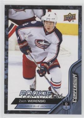 2016-17 Upper Deck Compendium - [Base] - Blue #823 - Rookies - Zach Werenski