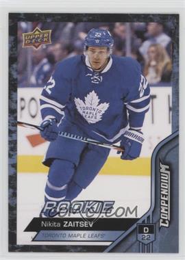 2016-17 Upper Deck Compendium - [Base] - Blue #824 - Rookies - Nikita Zaitsev