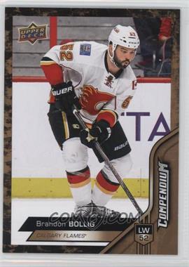 2016-17 Upper Deck Compendium - [Base] - Gold #42 - Brandon Bollig