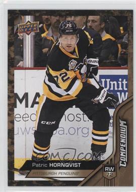 2016-17 Upper Deck Compendium - [Base] - Gold #506 - Patric Hornqvist