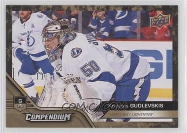 2016-17 Upper Deck Compendium - [Base] - Gold #794 - Kristers Gudlevskis