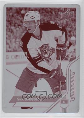 2016-17 Upper Deck Compendium - [Base] - Printing Plate Magenta #117 - Nick Bjugstad /1