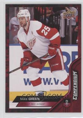 2016-17 Upper Deck Compendium - [Base] - Red #393 - Mike Green