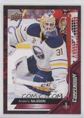 2016-17 Upper Deck Compendium - [Base] - Red #625 - Anders Nilsson