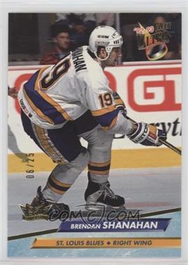 2016-17 Upper Deck Fleer Showcase - 25th Anniversary Stamped 92-93 Ultra Buybacks #189 - Brendan Shanahan /25