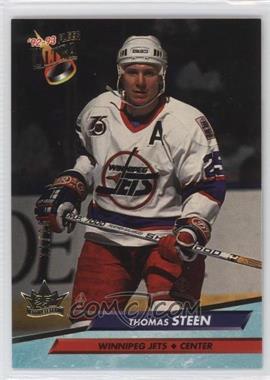 2016-17 Upper Deck Fleer Showcase - 25th Anniversary Stamped 92-93 Ultra Buybacks #247 - Thomas Steen /25