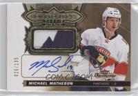 Hot Prospects Autos - Michael Matheson #/135