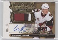 Hot Prospects Autos - Christian Dvorak #/135