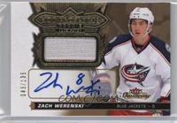 Hot Prospects Autos - Zach Werenski #/135