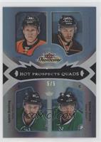 Hot Prospects Quads - Ondrej Kase, Joseph Cramarossa, Justin Dowling, Gemel Smi…