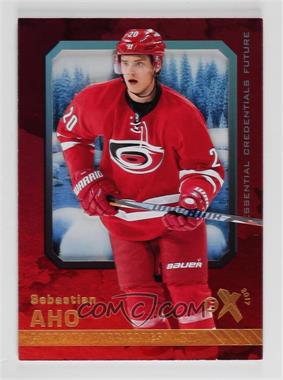 2016-17 Upper Deck Fleer Showcase - EX-2017 - Essential Credentials Future #23 - Rookies - Sebastian Aho /20