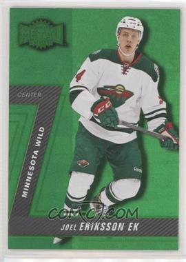 2016-17 Upper Deck Fleer Showcase - Metal Universe - Precious Metal Gems Green #MU-47 - Joel Eriksson Ek /10