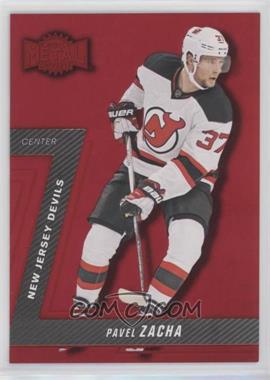 2016-17 Upper Deck Fleer Showcase - Metal Universe - Precious Metal Gems Red #MU-37 - Pavel Zacha /150