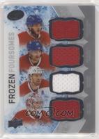 Alex Galchenyuk, Max Pacioretty, Shea Weber, Carey Price