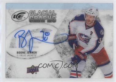 2016-17 Upper Deck Ice - Glacial Graphs #GG-BJ - Boone Jenner