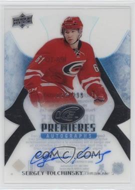 2016-17 Upper Deck Ice - Ice Premieres Autographs #IPA-TO - Sergey Tolchinsky /299