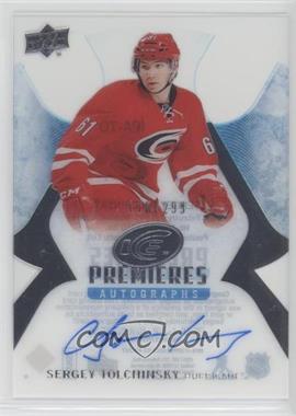 2016-17 Upper Deck Ice - Ice Premieres Autographs #IPA-TO - Sergey Tolchinsky /299