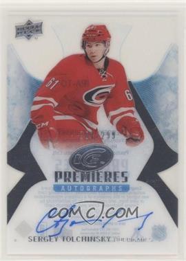 2016-17 Upper Deck Ice - Ice Premieres Autographs #IPA-TO - Sergey Tolchinsky /299